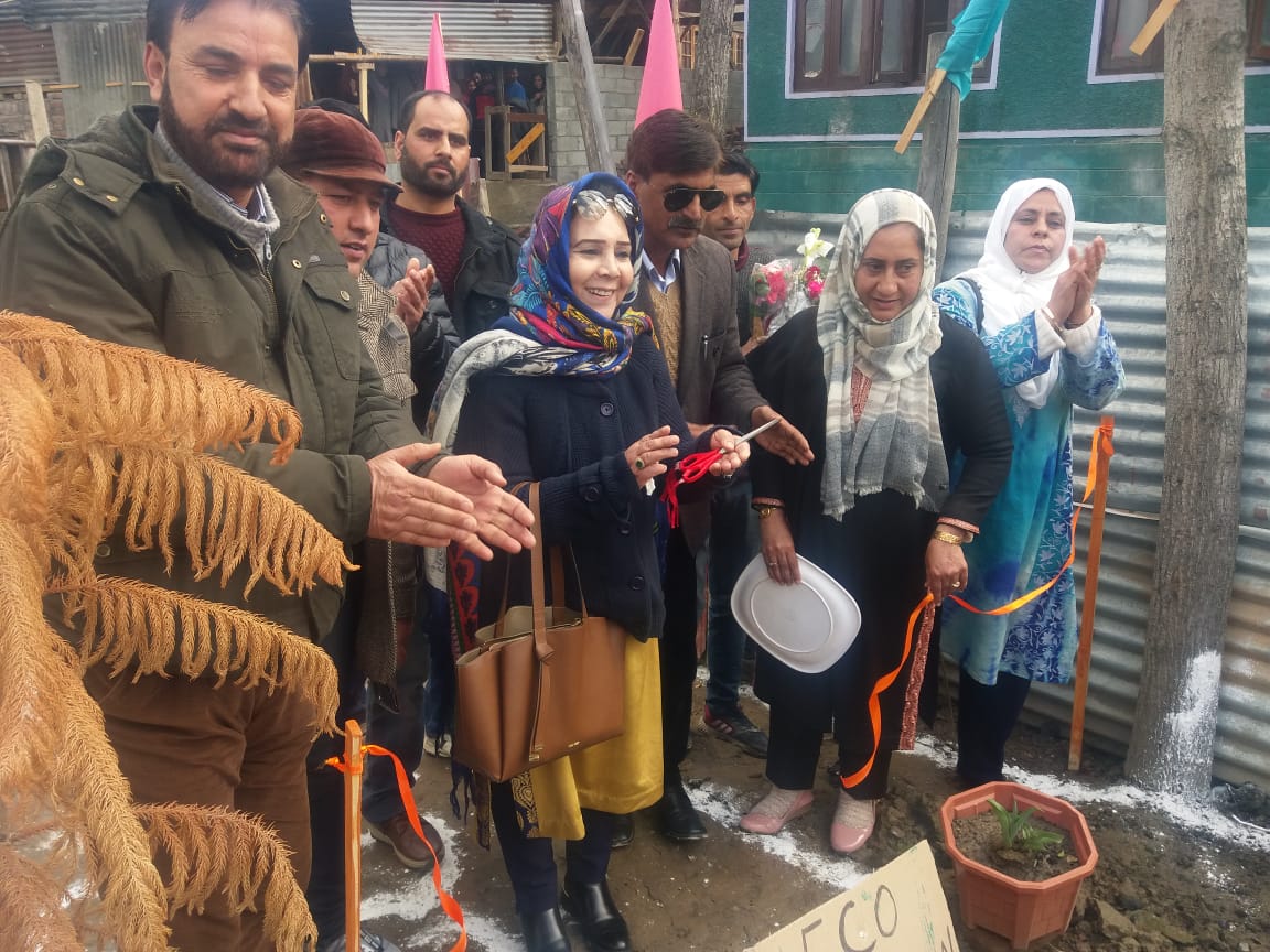 Establishment of  Eco Friendly Parks at school level, a special visit by CEO Budgam Mtr Fatima Tak
